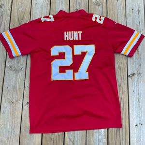 Kansas City Chiefs Hunt Jersey Size Large number 27